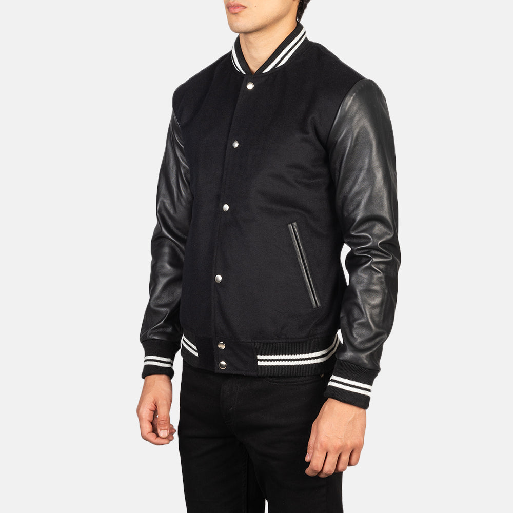 Harrington Modern Hybrid Varsity Jacket