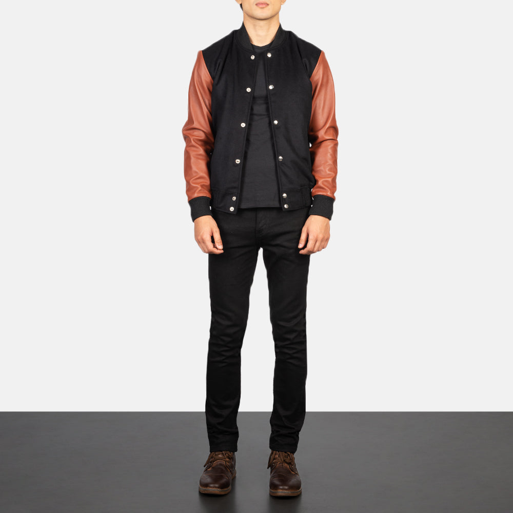 Harrington Modern Hybrid Varsity Jacket