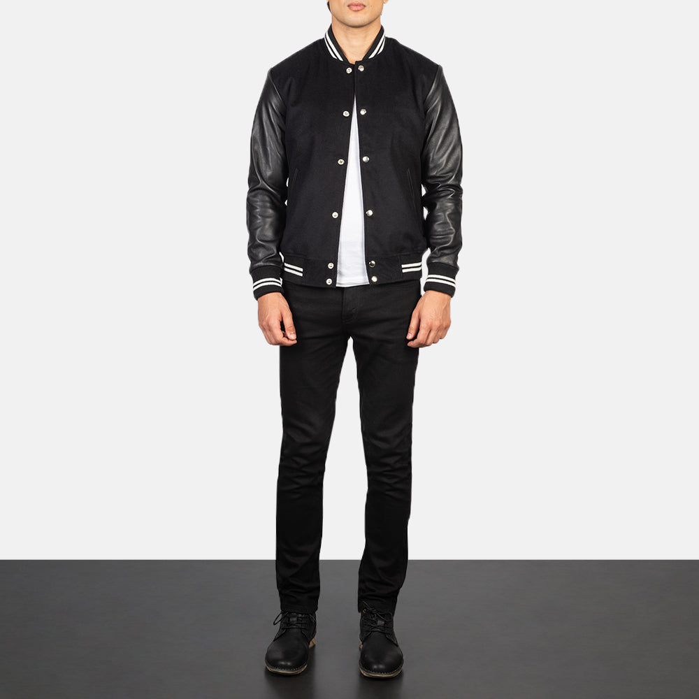 Harrington Modern Hybrid Varsity Jacket