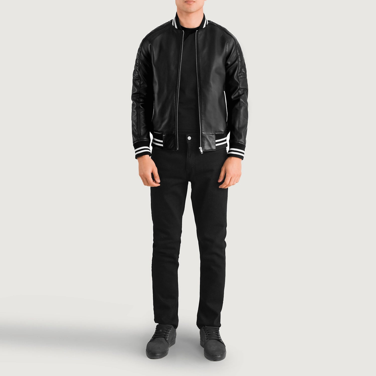 Pascal Varsity Leather Jacket