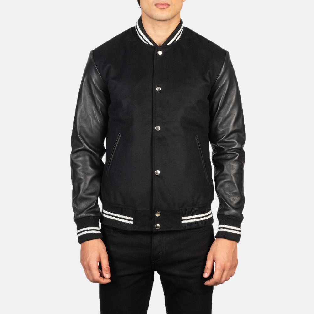 Harrington Modern Hybrid Varsity Jacket