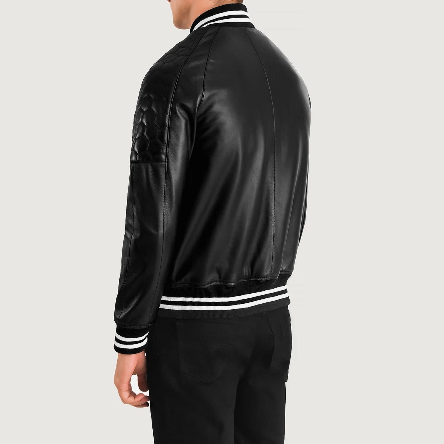 Pascal Varsity Leather Jacket