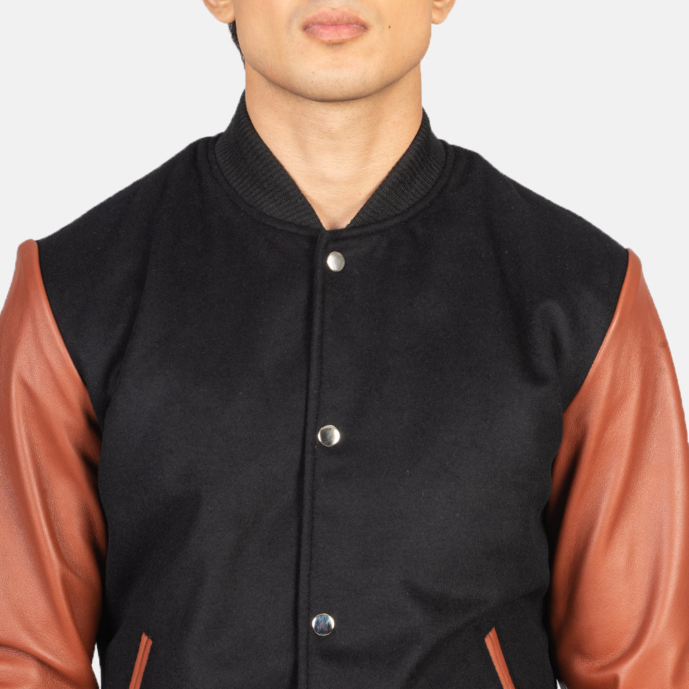 Harrington Modern Hybrid Varsity Jacket