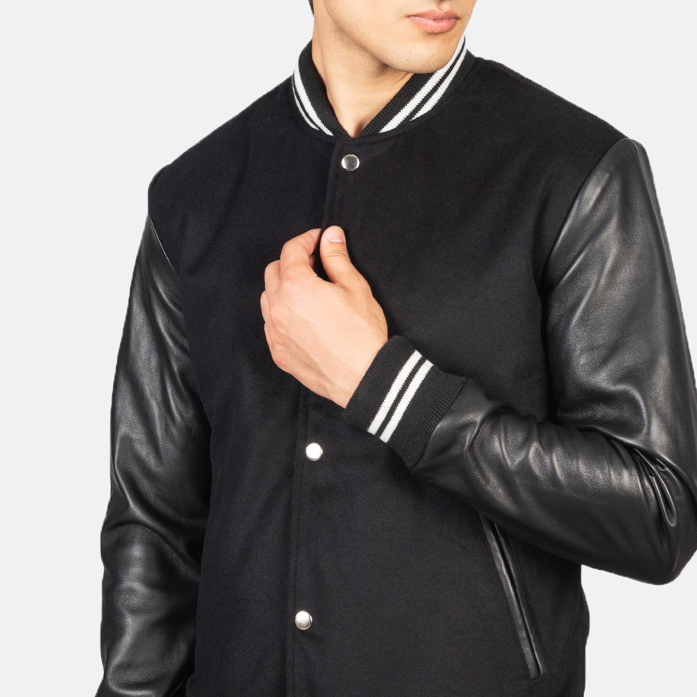Harrington Modern Hybrid Varsity Jacket