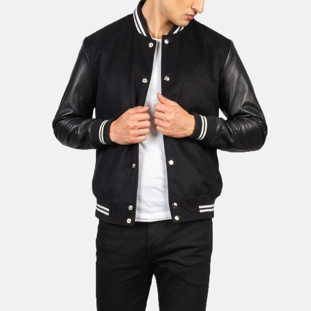 Harrington Modern Hybrid Varsity Jacket