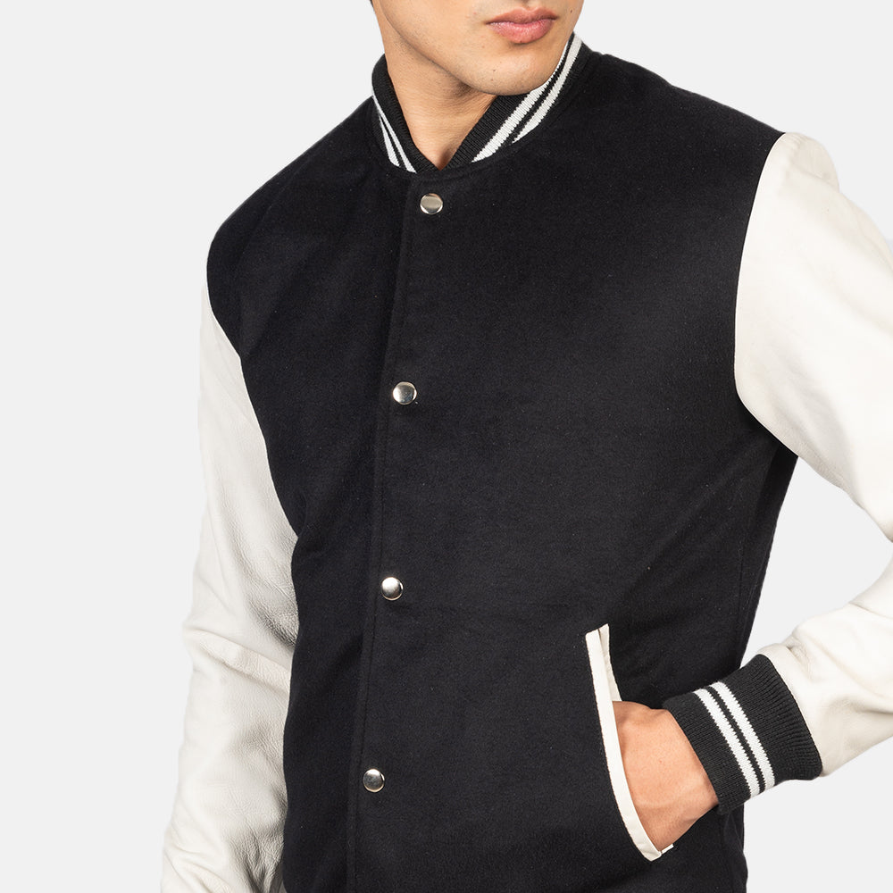 Harrington Modern Hybrid Varsity Jacket