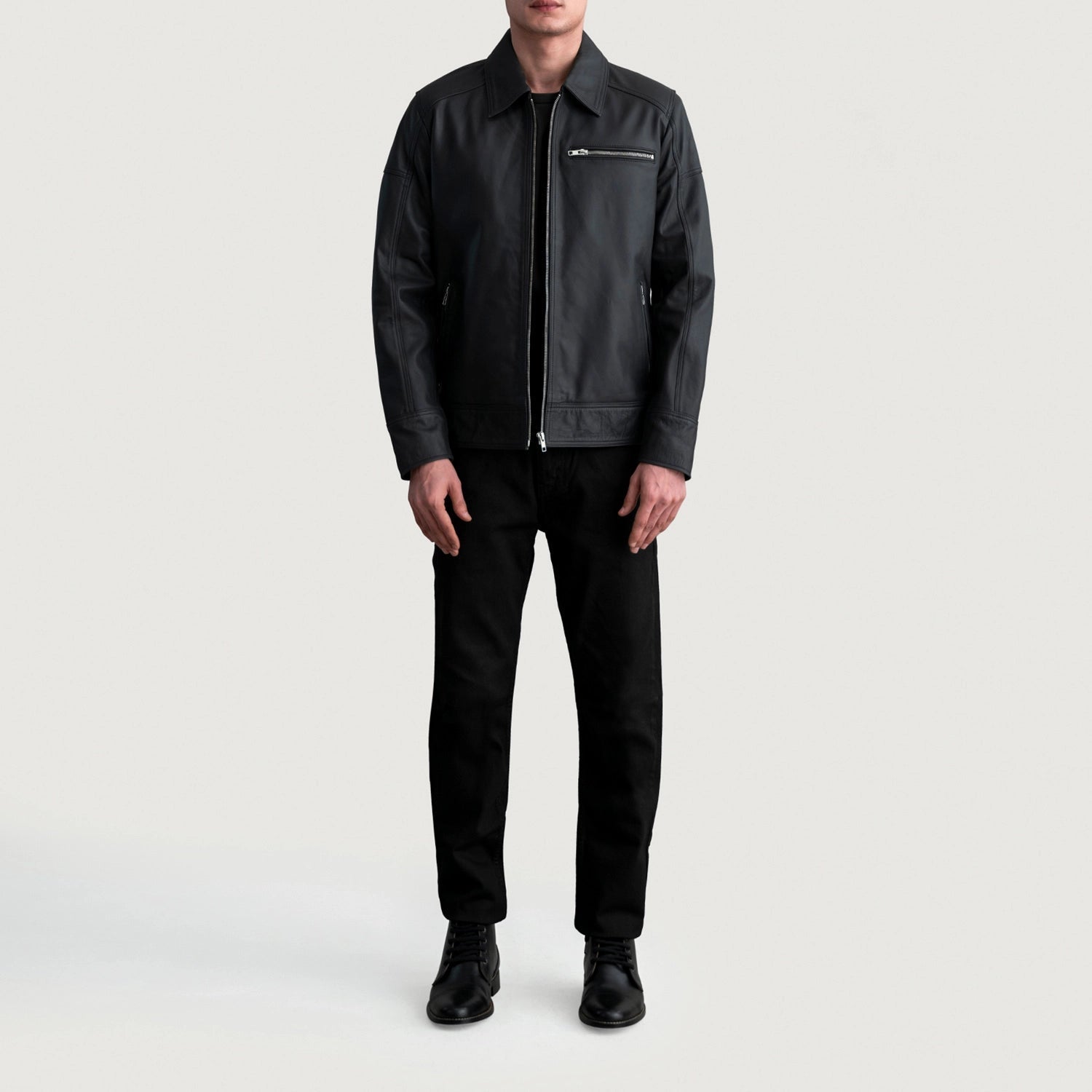 Lavendard Classic Biker Jacket