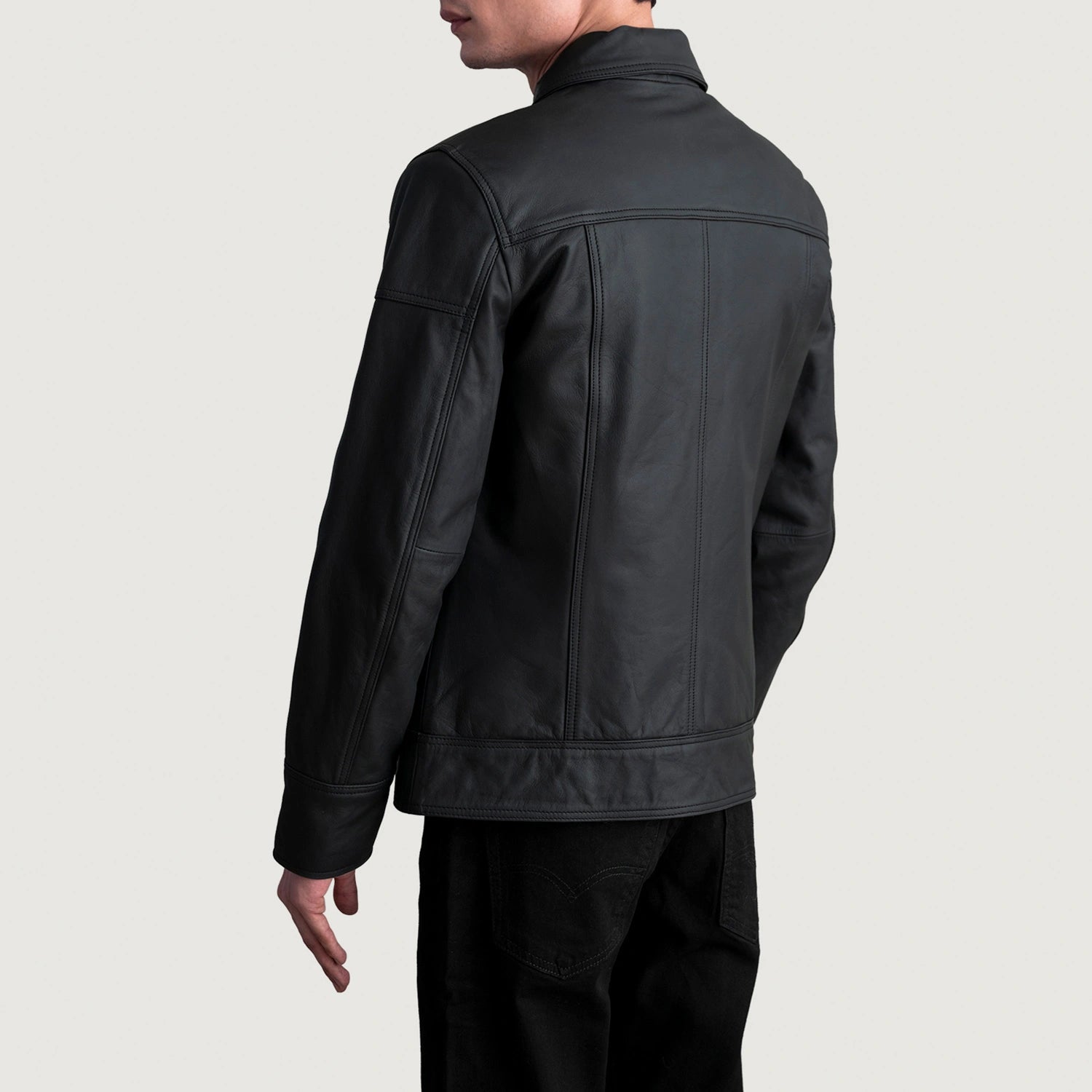 Lavendard Classic Biker Jacket