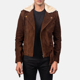 Furton Leather Biker Jacket