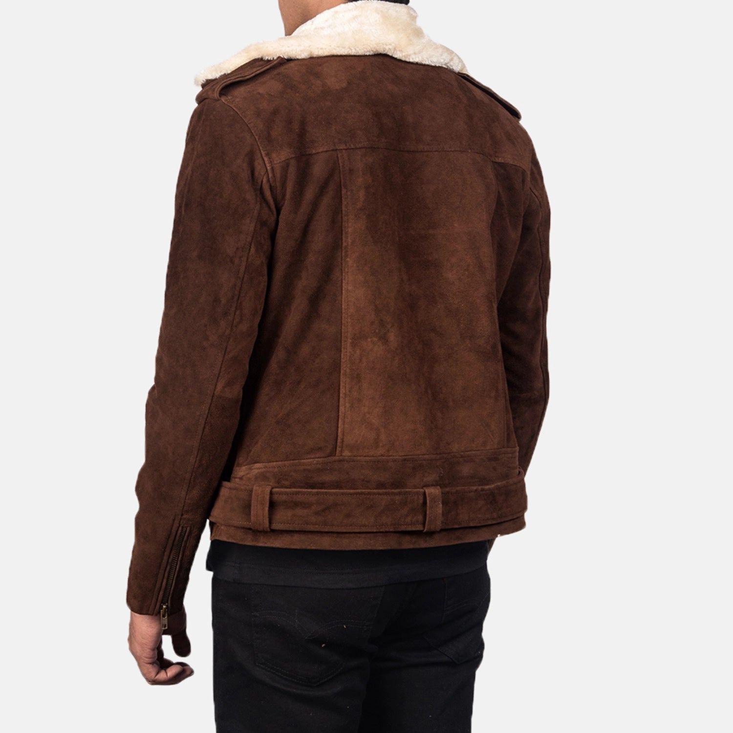 Furton Leather Biker Jacket