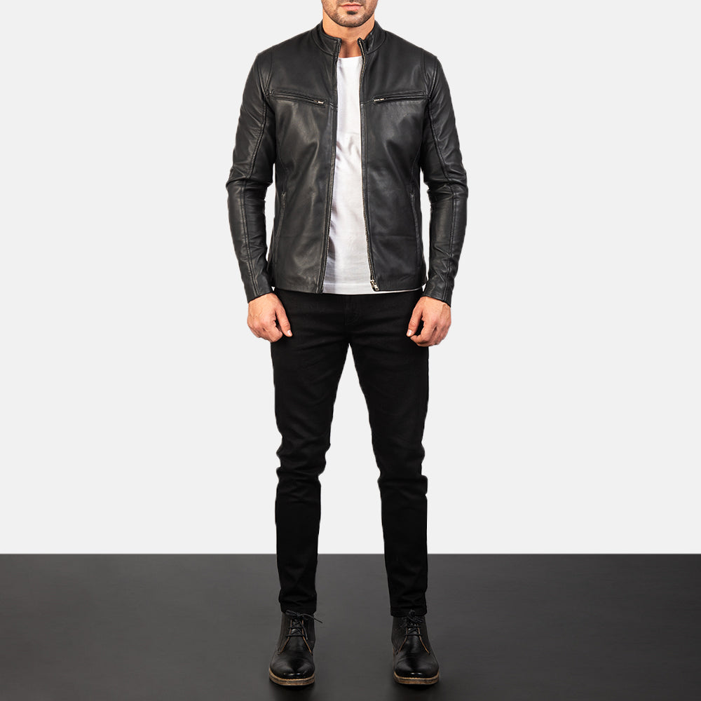 Ionex Classic Leather Jacket