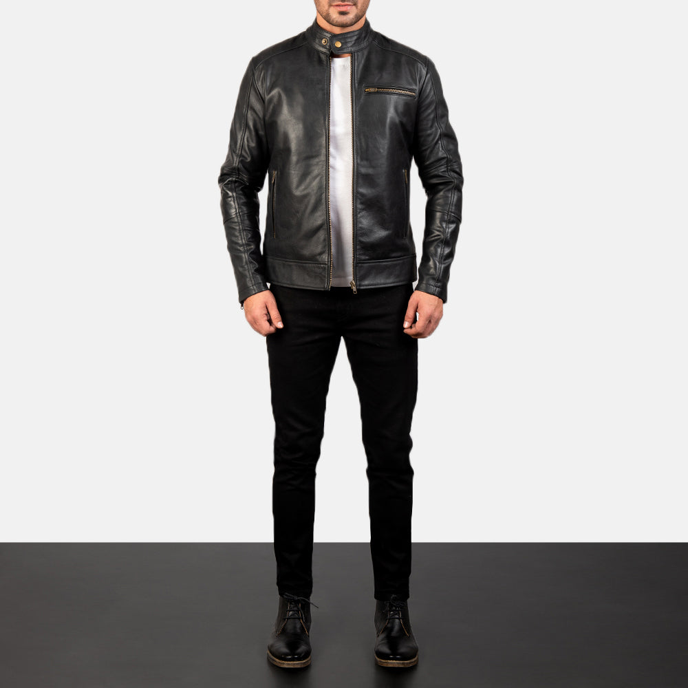 Devan Classic Biker Jacket