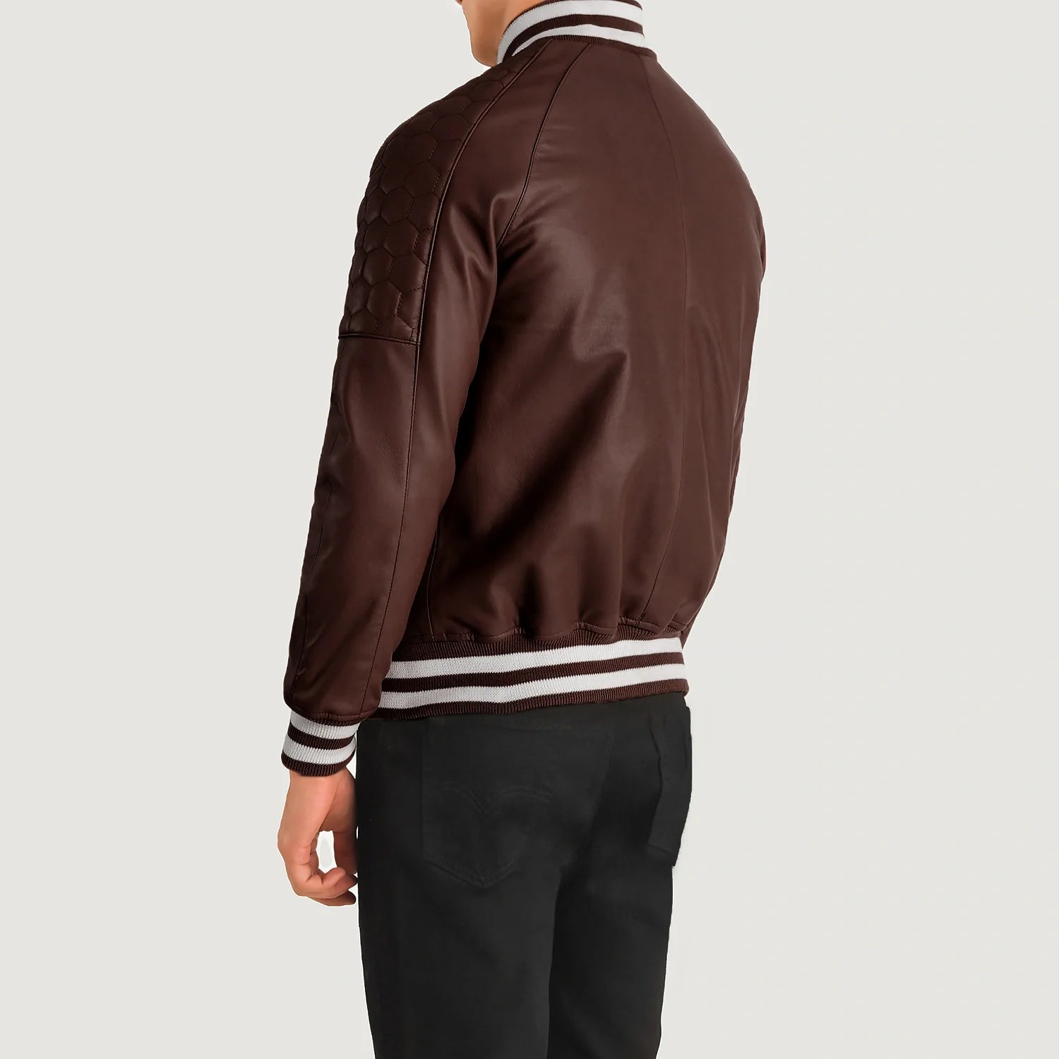 Pascal Varsity Leather Jacket