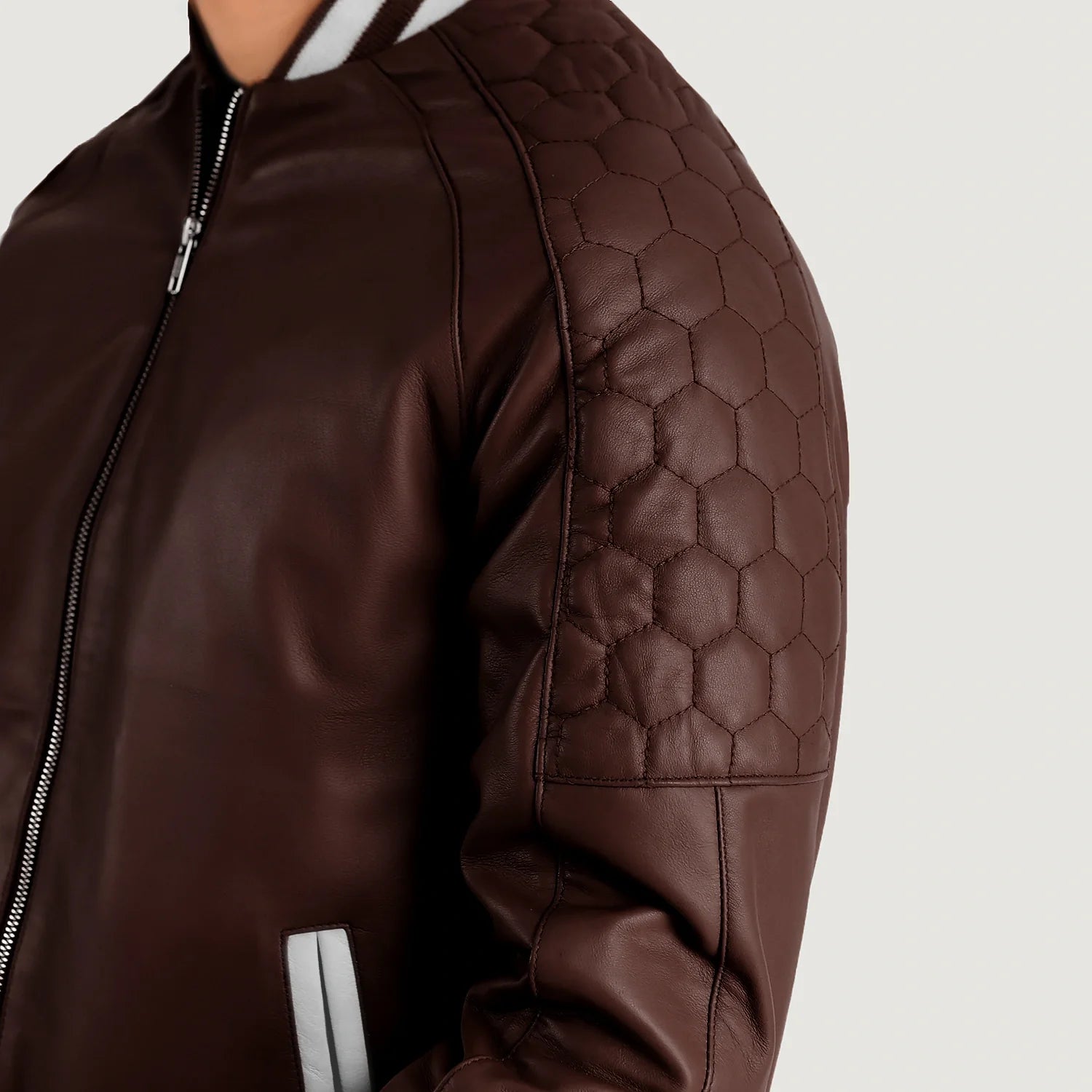 Pascal Varsity Leather Jacket