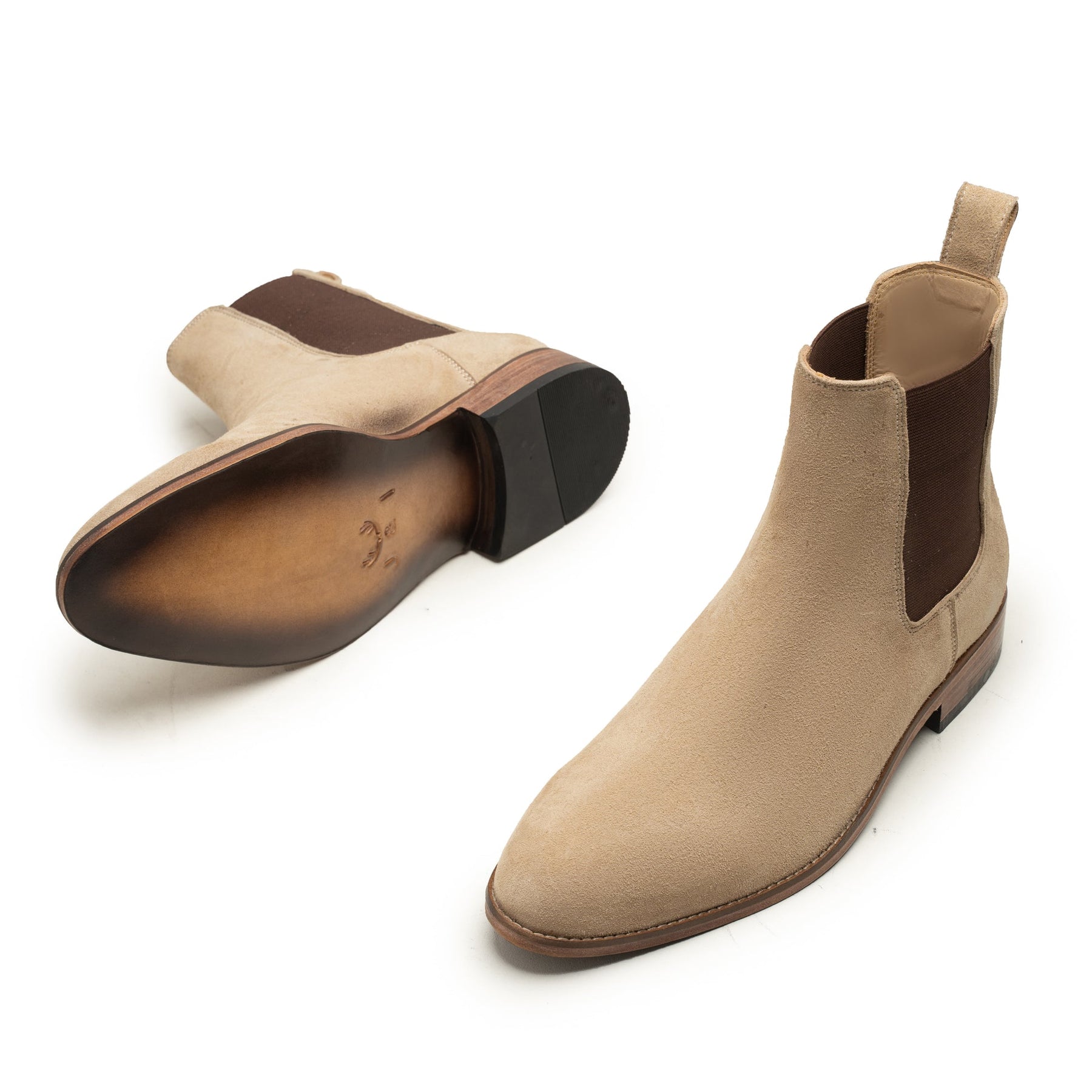 Suede chelsea boot
