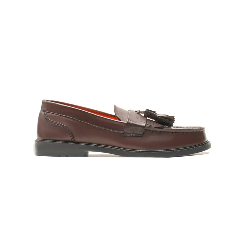 Valaster Premium Textured Leather Loafers