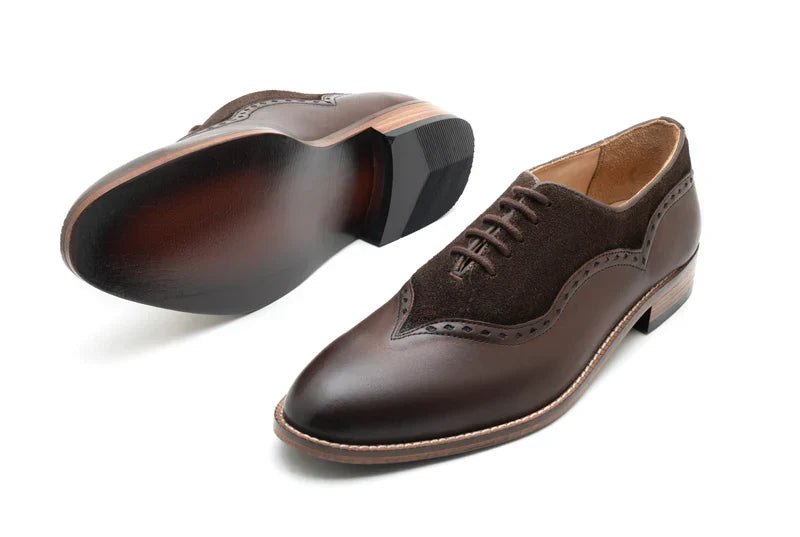 Xavier Classic Leather Oxford Shoes