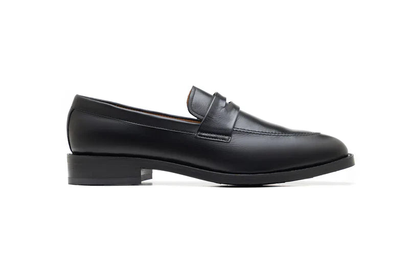 Alton Tan Leather Loafers
