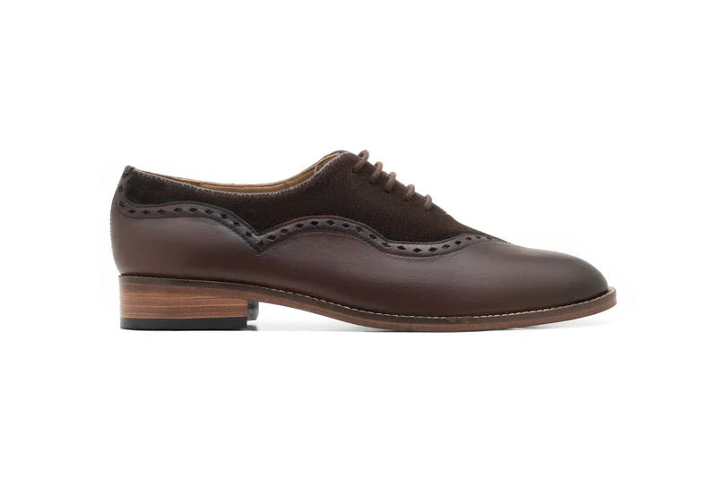 Xavier Classic Leather Oxford Shoes