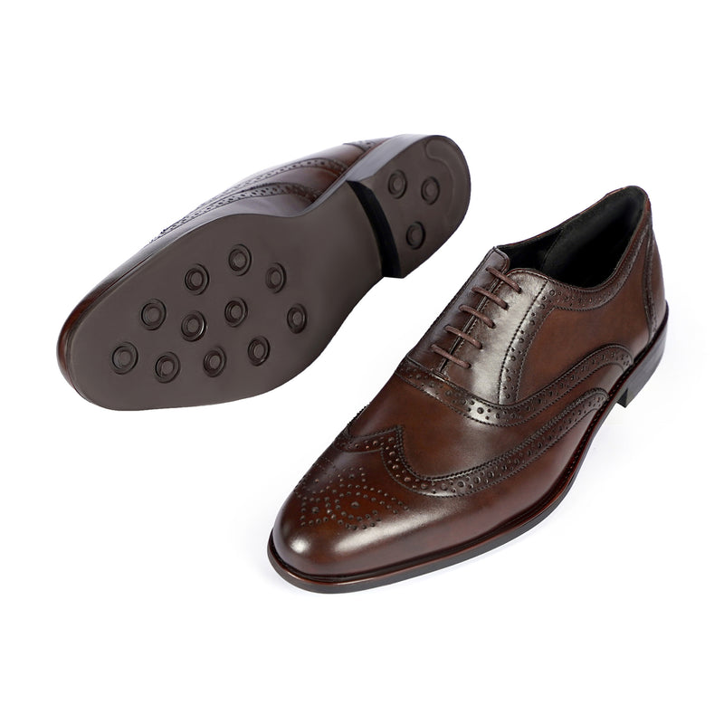 Senato Premium Leather Oxford Shoes