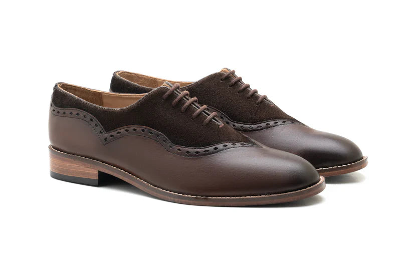 Xavier Classic Leather Oxford Shoes