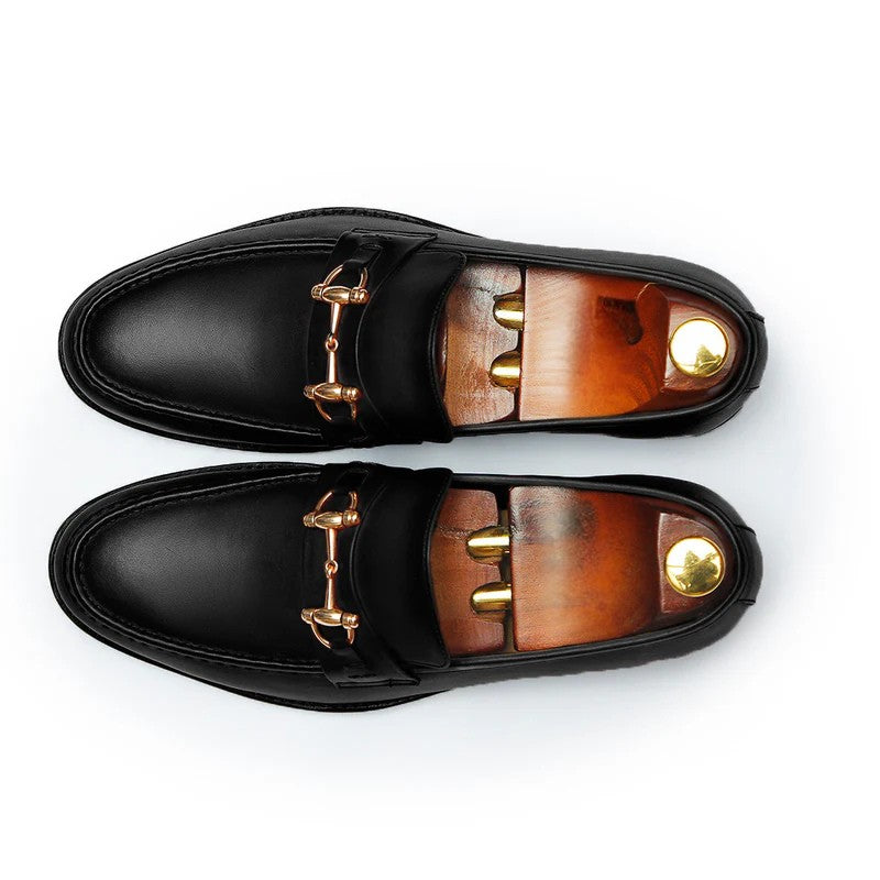 Valmero Sleek Leather Loafers