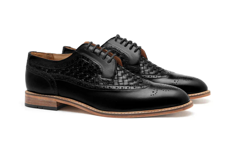 Wesley Premium Leather Oxford Shoes