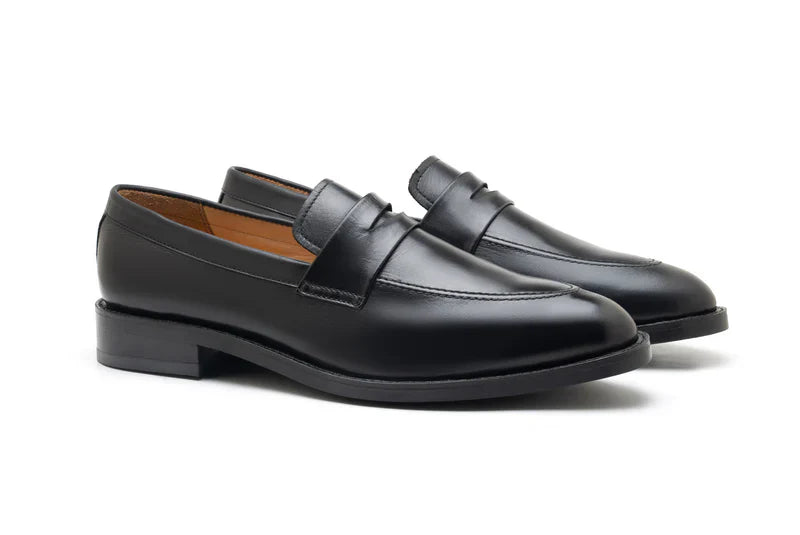 Alton Tan Leather Loafers