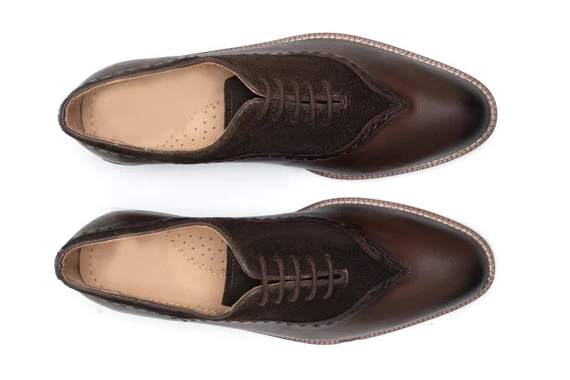 Xavier Classic Leather Oxford Shoes