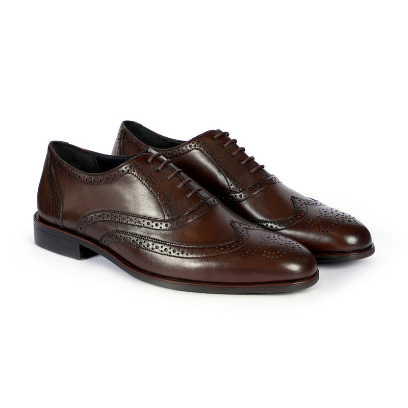 Senato Premium Leather Oxford Shoes