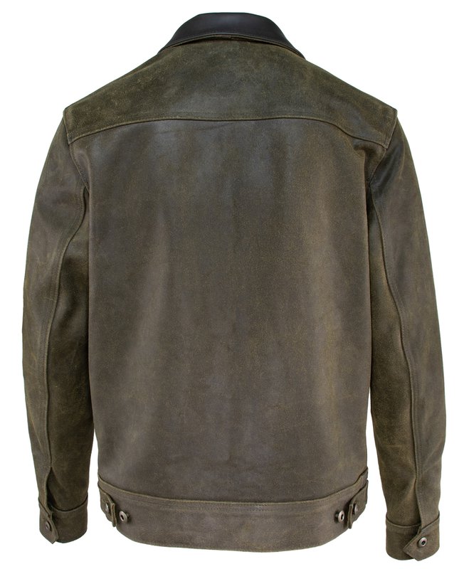 TrailForge Suede Rough-Out Bomber Jacket