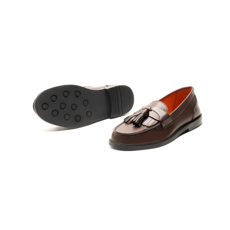 Valaster Premium Textured Leather Loafers