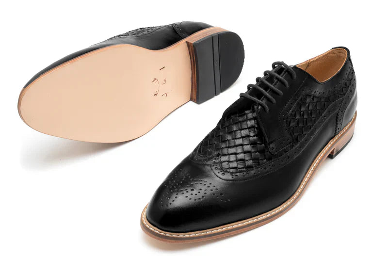 Wesley Premium Leather Oxford Shoes