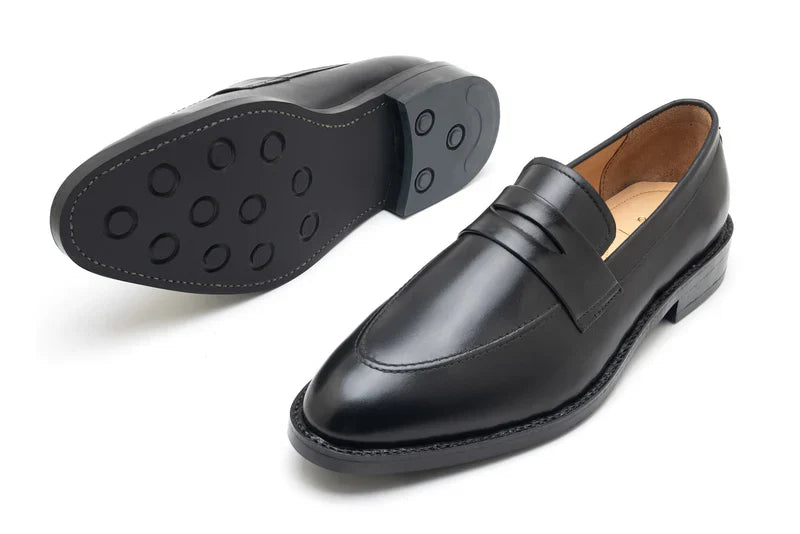Alton Tan Leather Loafers