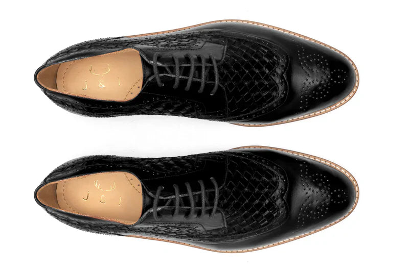 Wesley Premium Leather Oxford Shoes
