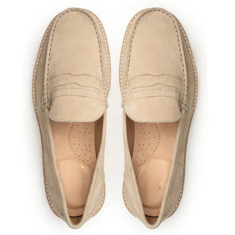 Arvino Suede Leather Loafers