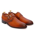 Montero Classic Leather Monk Strap Shoes