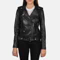 Ravelle Classic Biker Leather Jacket