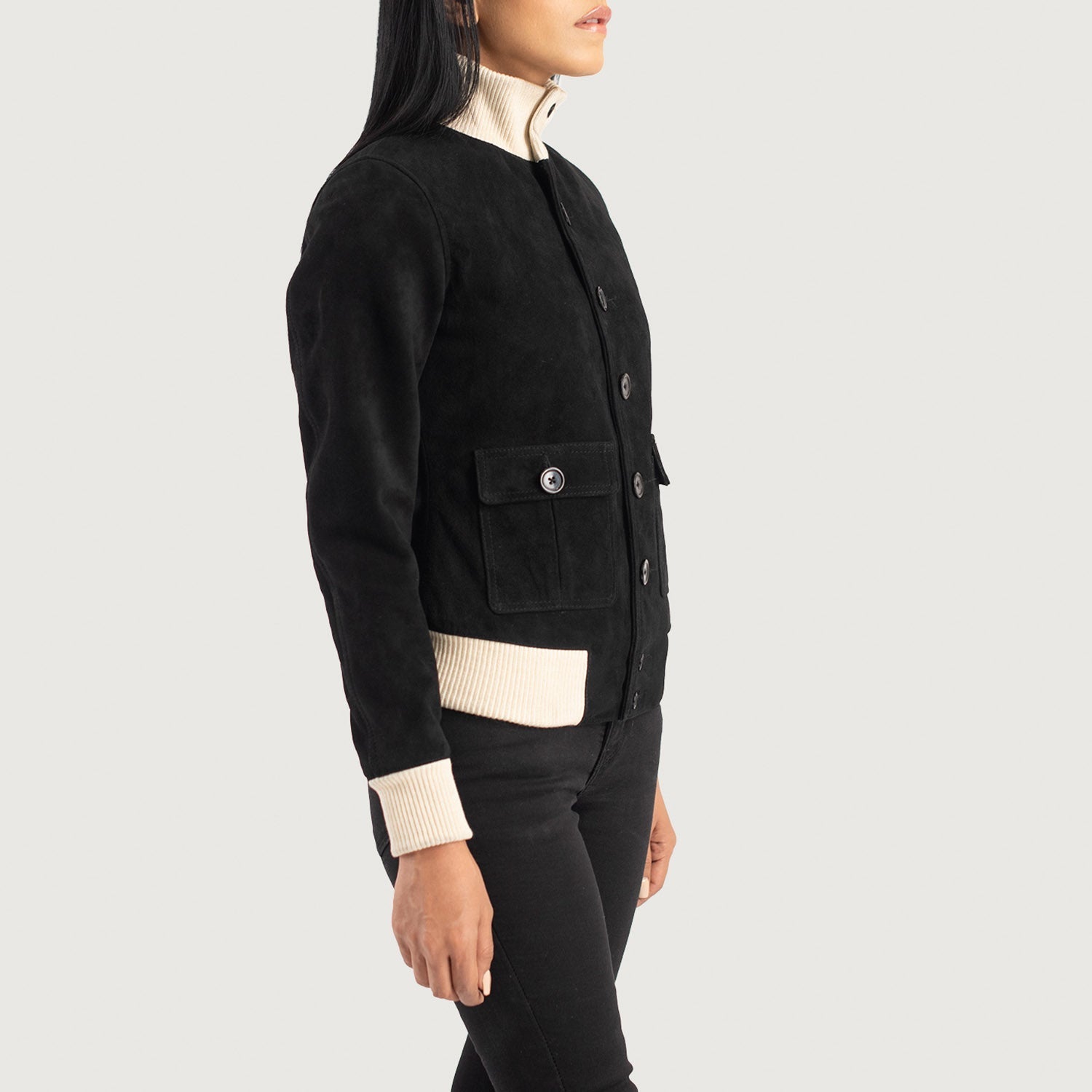 Arden Classic Suede Bomber Jacket