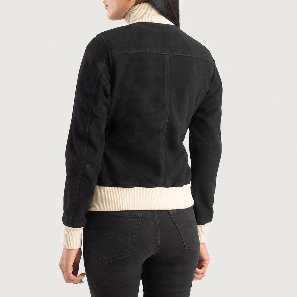 Arden Classic Suede Bomber Jacket
