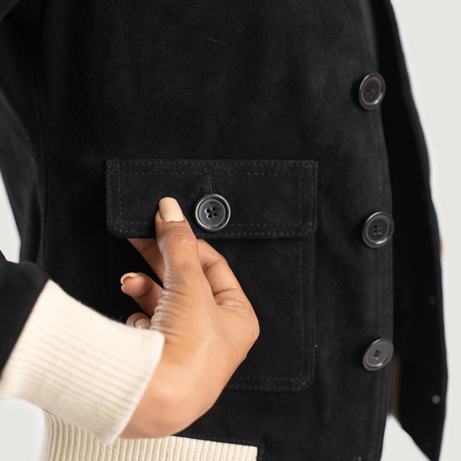 Arden Classic Suede Bomber Jacket
