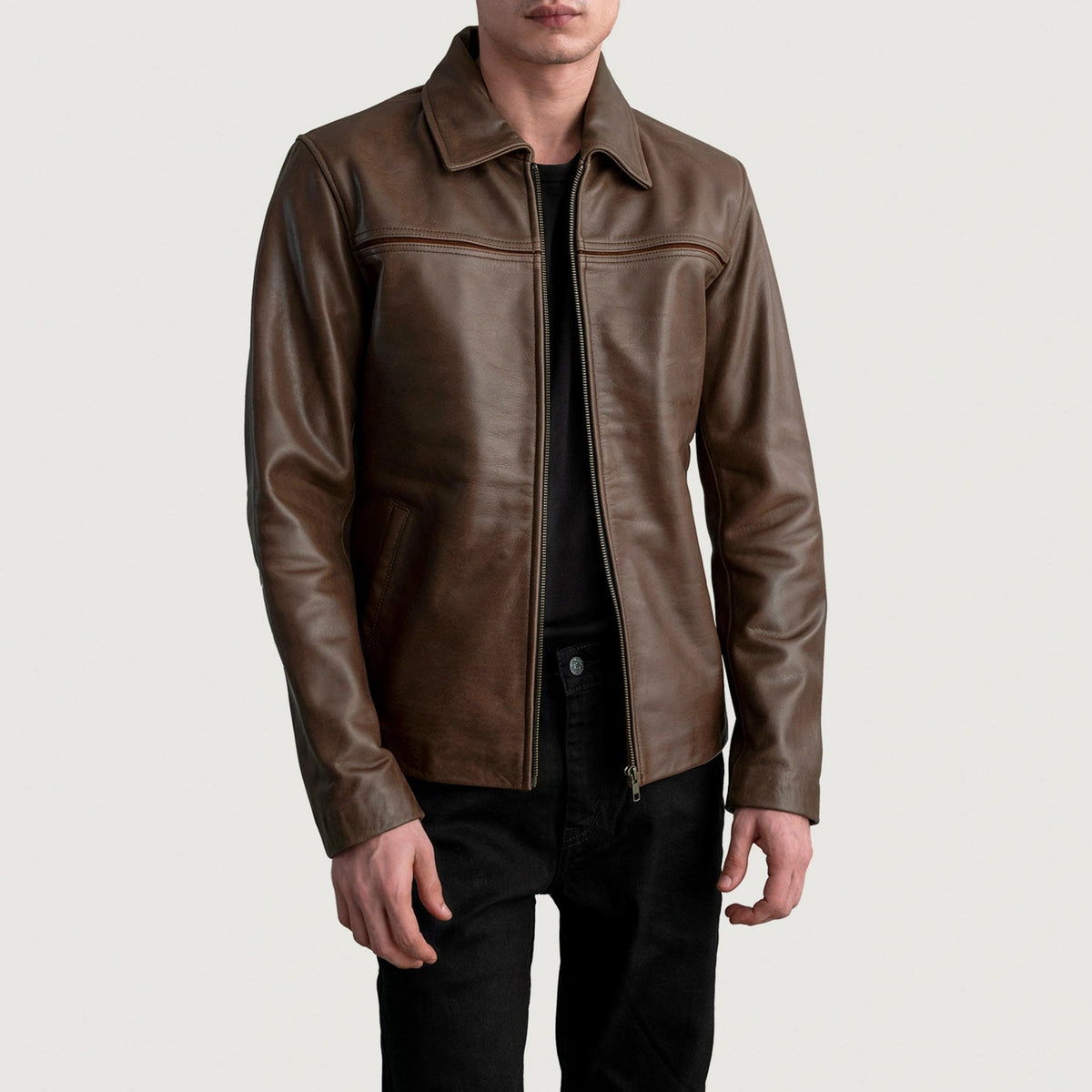 Urban Crest Leather Jacket