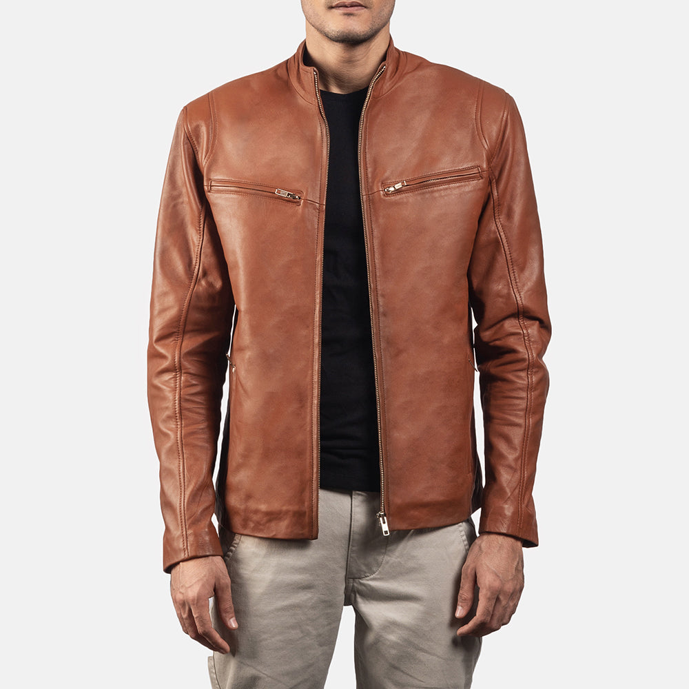 Ionex Classic Leather Jacket