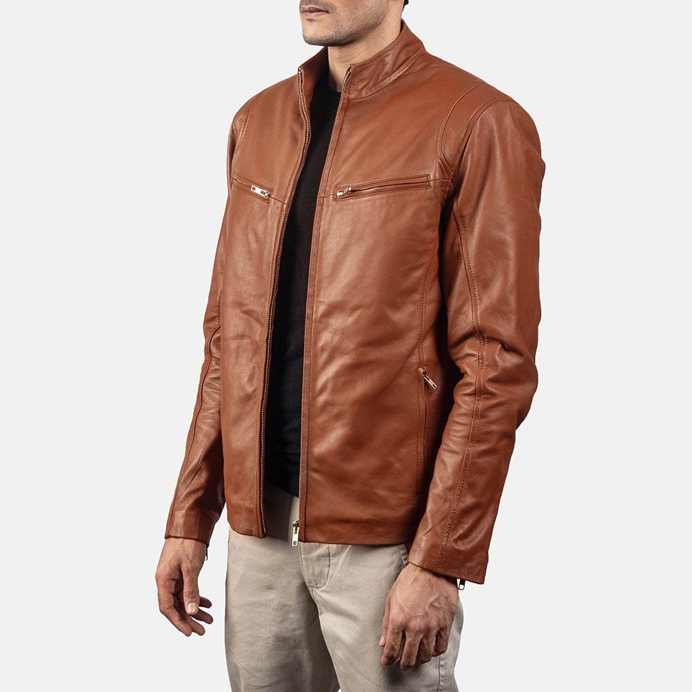 Ionex Classic Leather Jacket