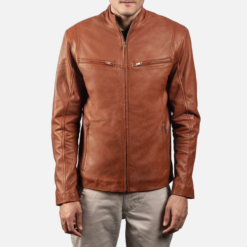 Ionex Classic Leather Jacket