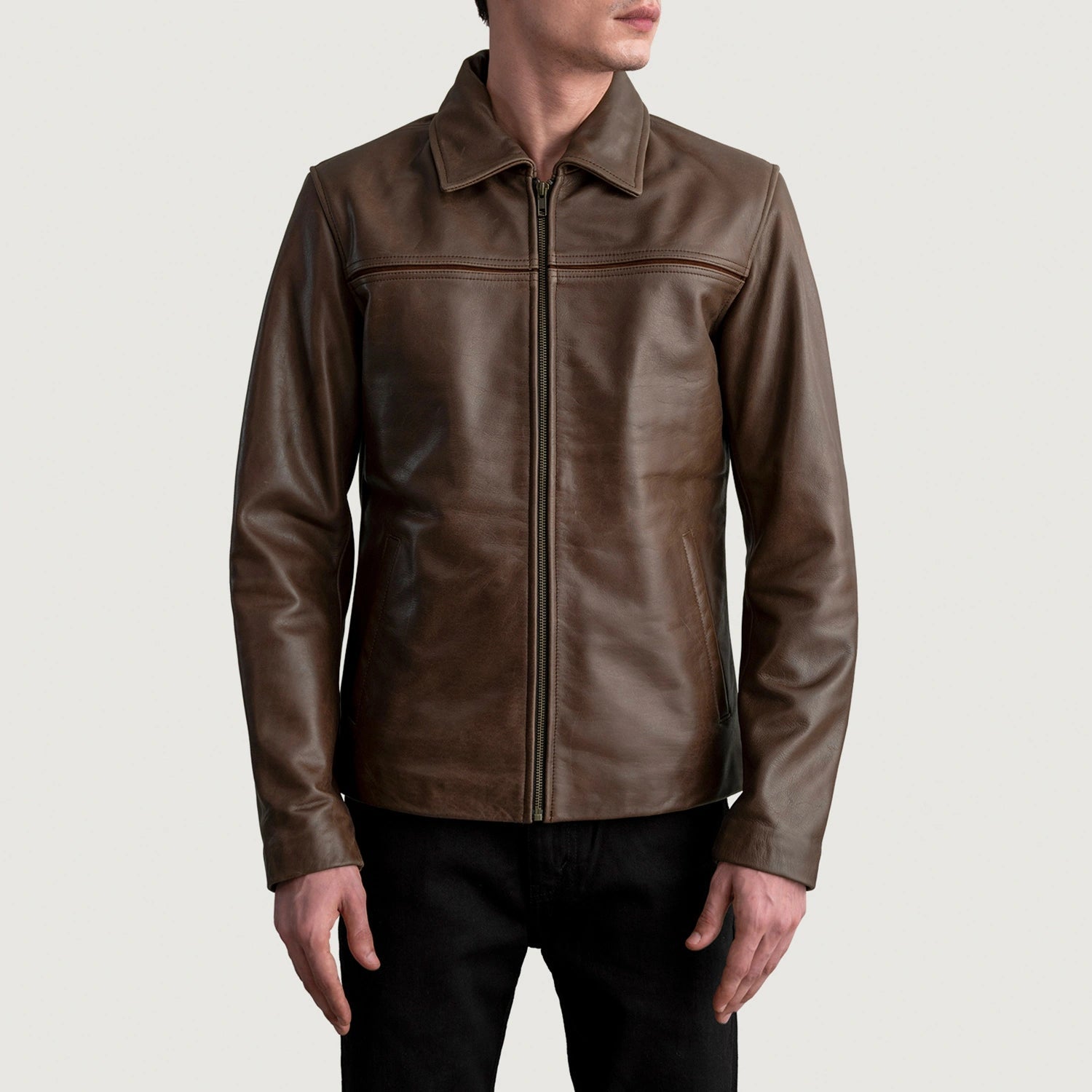 Urban Crest Leather Jacket