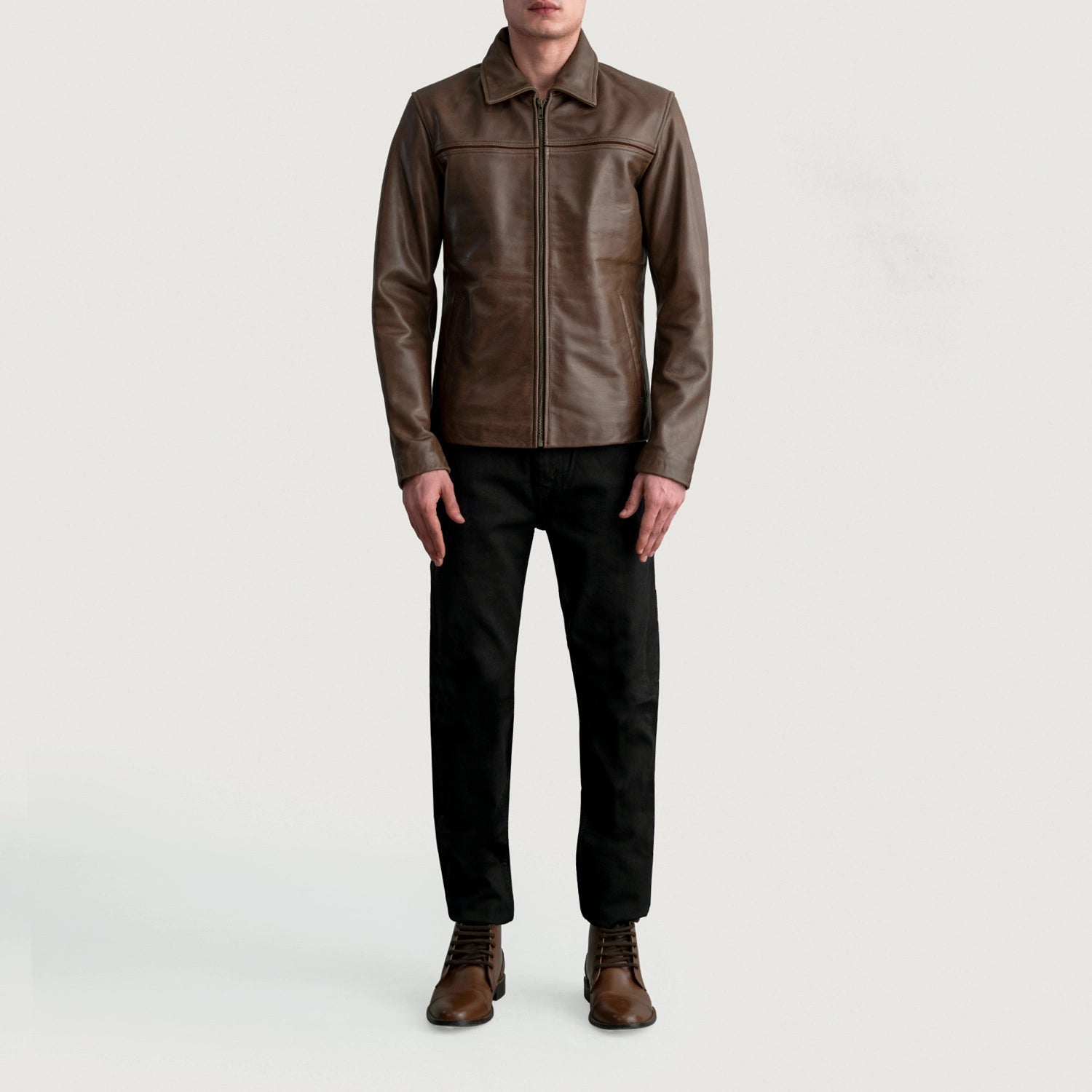 Urban Crest Leather Jacket