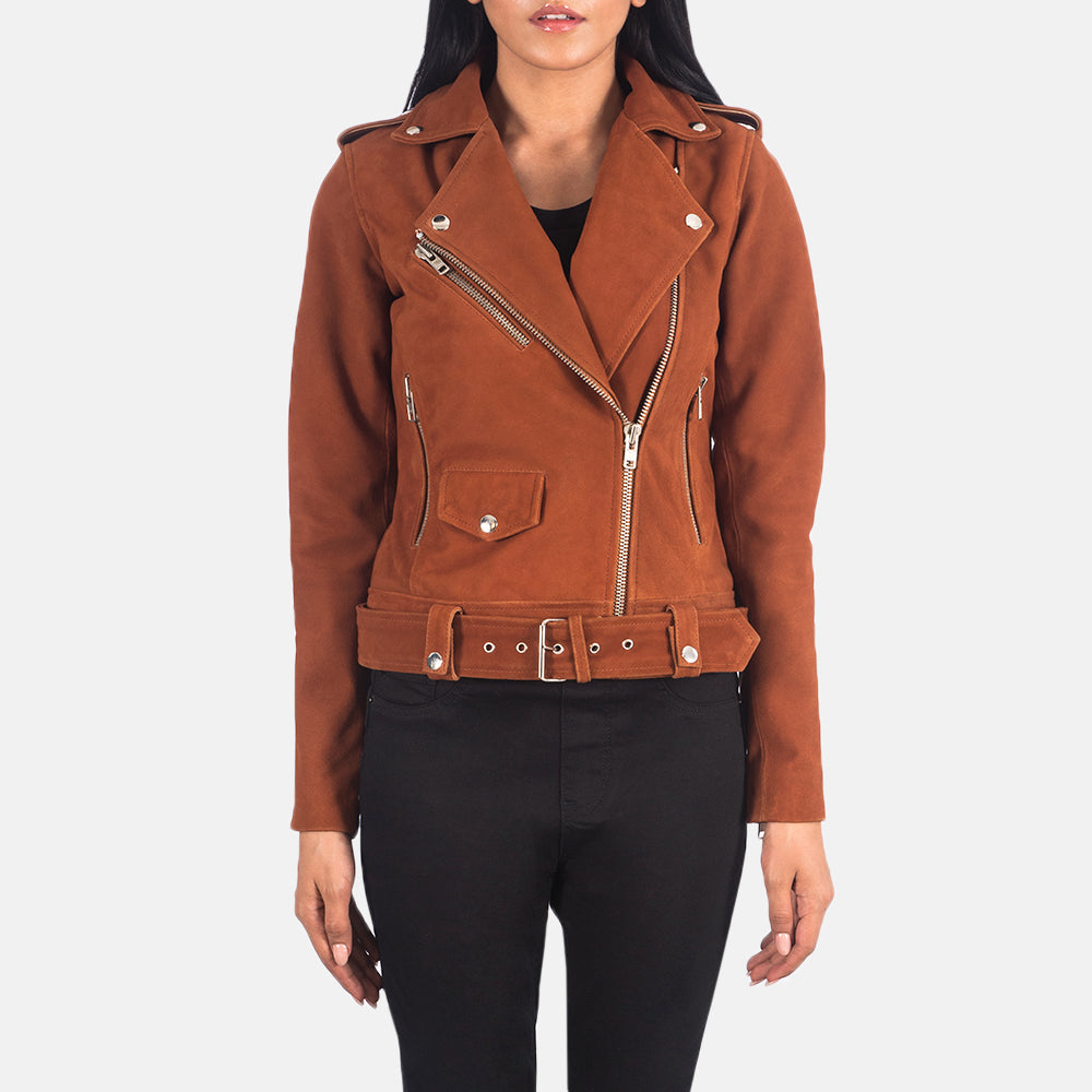 Ravelle Classic Biker Leather Jacket