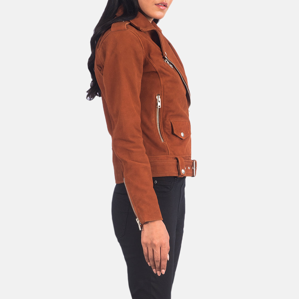 Ravelle Classic Biker Leather Jacket