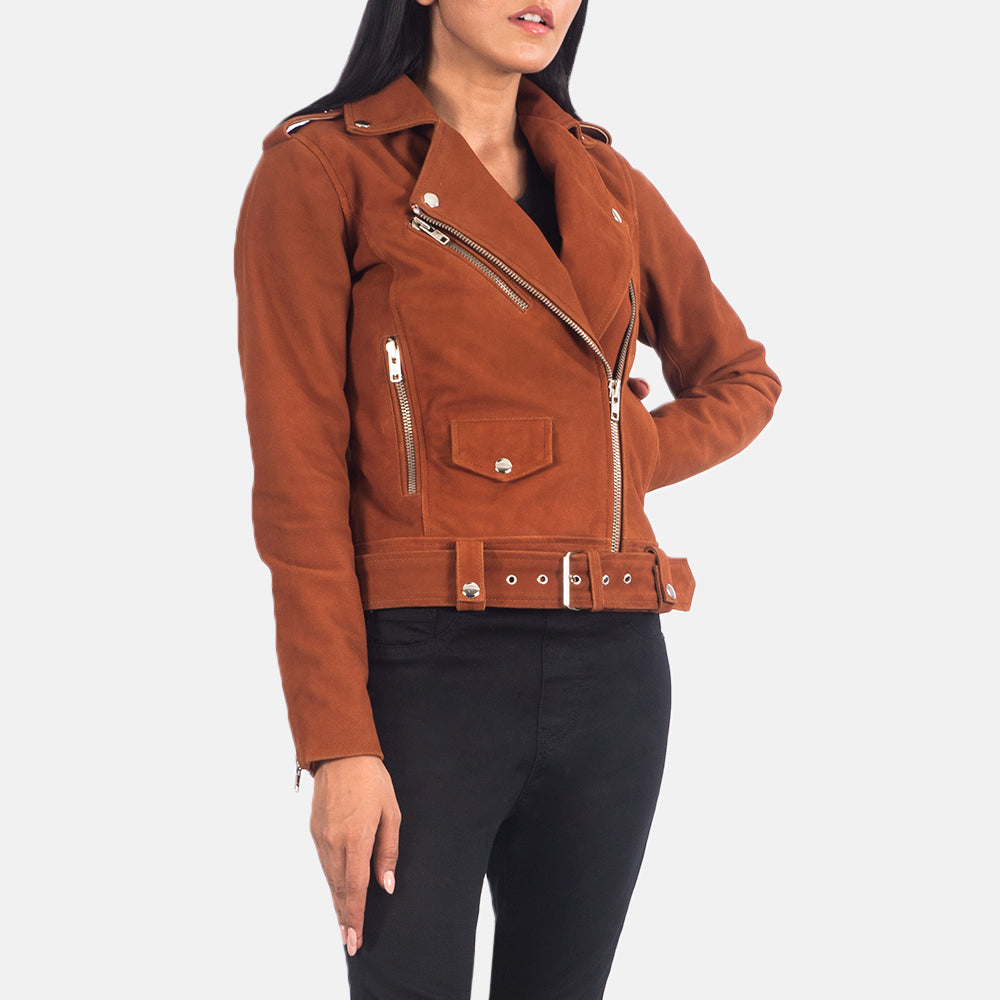 Ravelle Classic Biker Leather Jacket